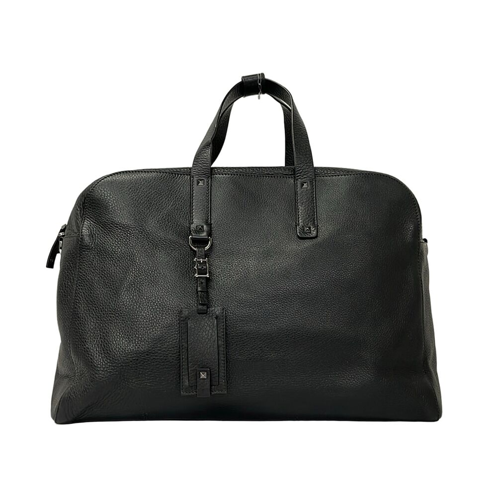 Valentino Garavani Boston Bag Black Silver